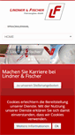 Mobile Screenshot of lindner-fischer.com